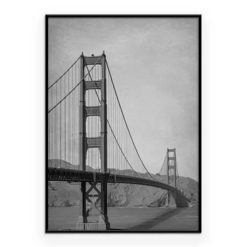 Poster De iconische Golden Gate Bridge