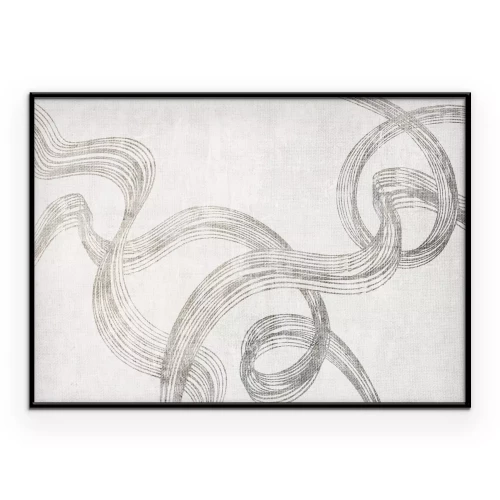 Poster Een subtiel decoratief lineair motief