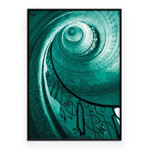 Poster Artistieke foto van de trap