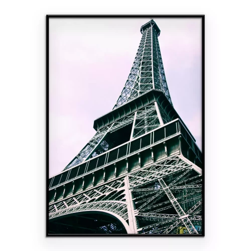 Poster De Eiffeltoren vanuit een bepaald perspectief