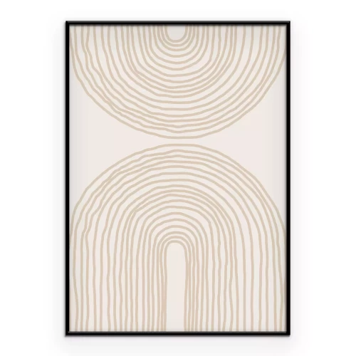 Poster Geometrische Formen Minimalismus