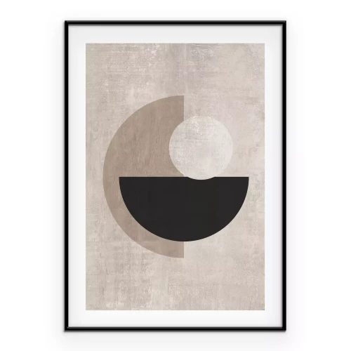 Poster Geometrische Formen Abstraktion