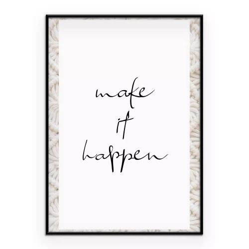 Poster Mach es möglich