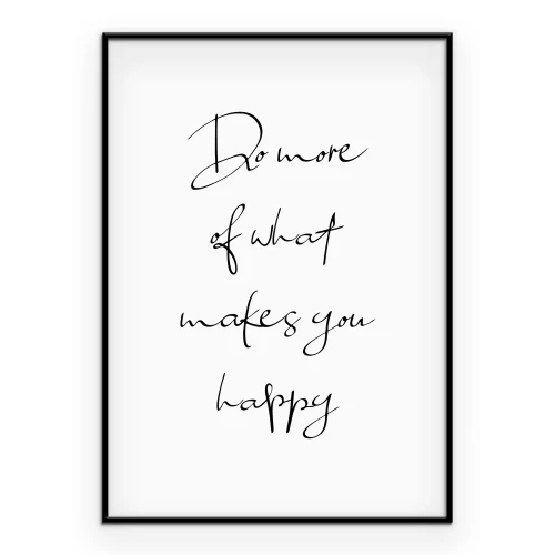 Poster Tu, was dir Freude bereitet