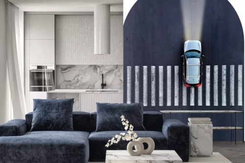 Visualisatie van het product