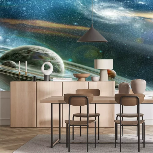 Fotobehang Planeten in de ruimte