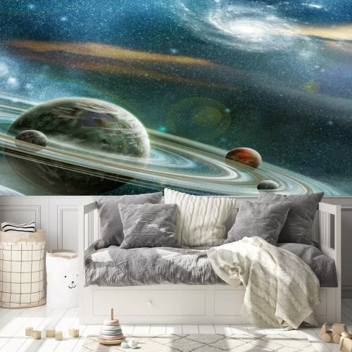 Fotobehang Planeten in de ruimte