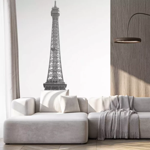 Fotobehang Monochrome Eiffeltoren