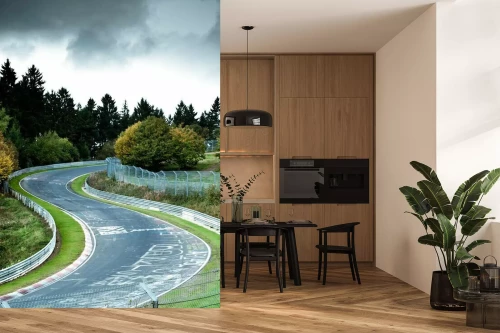 Visualisatie van het product