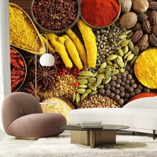 Fotobehang Indiase kruiden