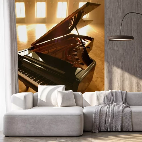 Fotobehang Piano en muziek