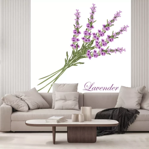 Sticker Lavendel boeket