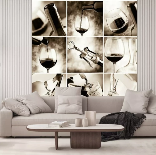 Fotobehang Degustazione vino - wijnproeverij