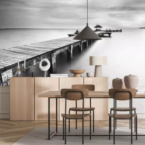 Fotobehang Een monochroom paradijs in Thailand