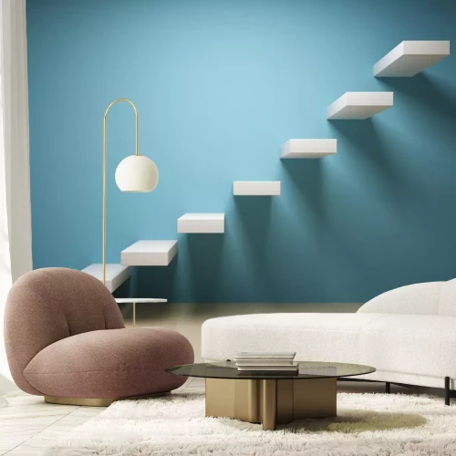 Sticker Abstracte trap