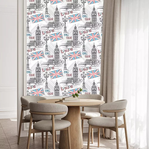 Behang Big Ben naadloze