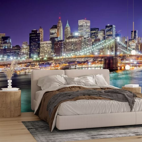 Fotobehang Neonlichten in New York