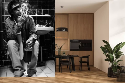 Visualisatie van het product