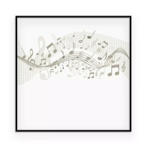 Poster Zwart-wit personeel met aantekeningen