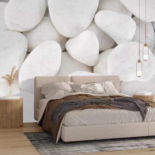 Sticker witte stenen