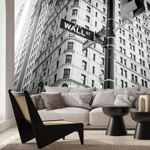 Fotobehang Gebouwen op Wall Street