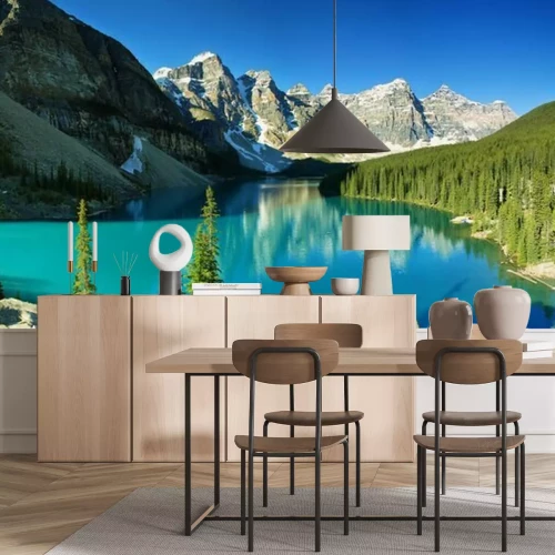 Fotobehang Morainemeer in Banff National Park, Canada