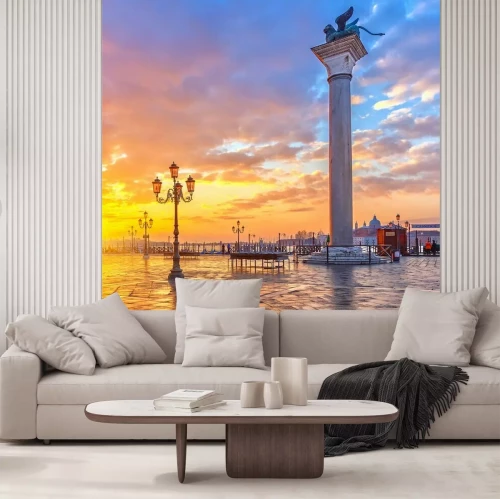 Fotobehang Venetië in regenboogkleuren