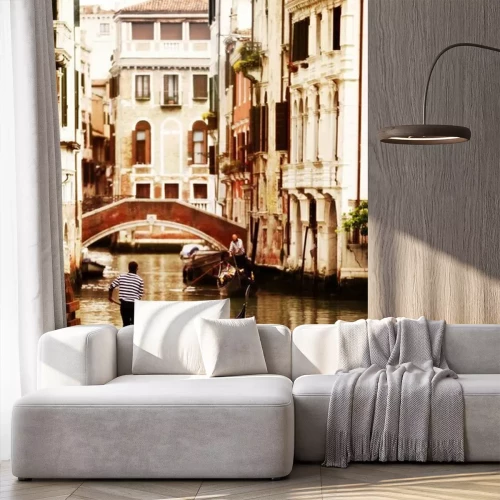 Fotobehang Pittoreske foto met Venetië