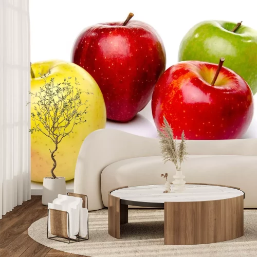 Sticker Appels van verschillende kleuren