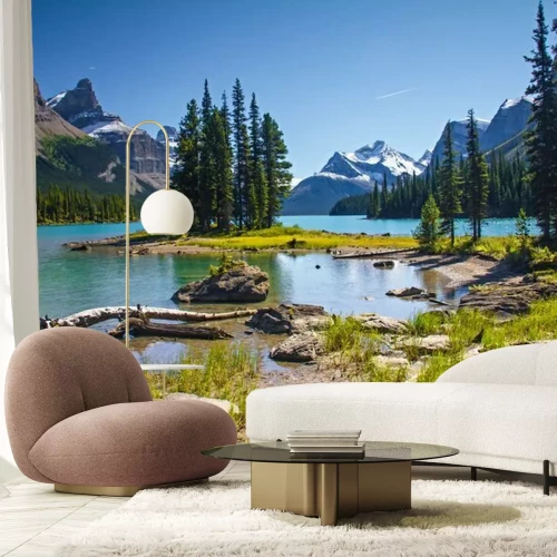 Fotobehang Meer, natuur en bergen