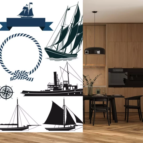 Sticker Zeilboten en banners