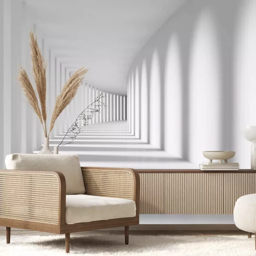 Sticker Witte 3D-gang