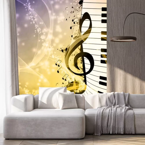 Sticker Muziek achtergrond