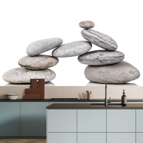 Sticker Gruppo di Pietra in fondo bianco