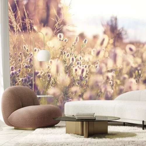 Fotobehang Vintage weide