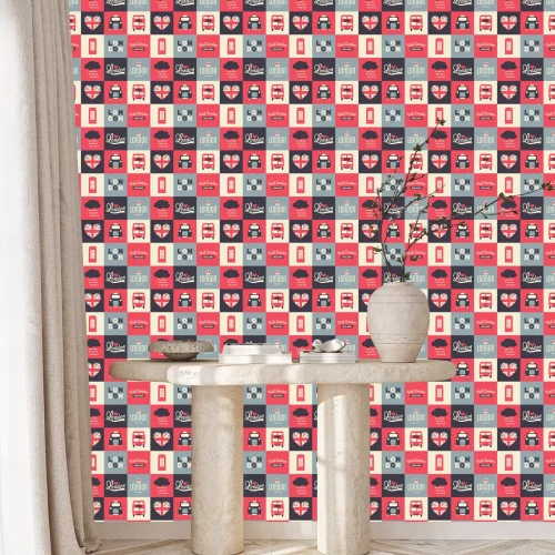 Behang Naadloze Londen Achtergrond