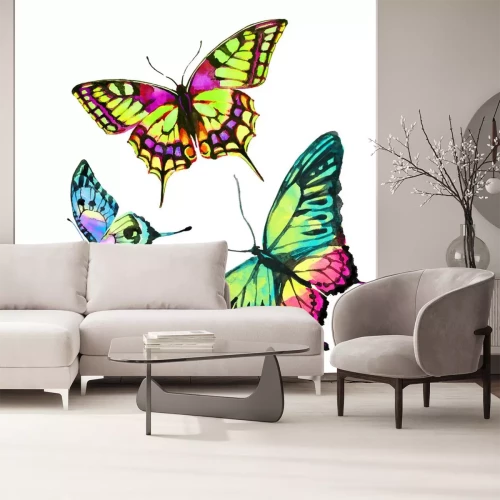 Sticker vlindersontwerp