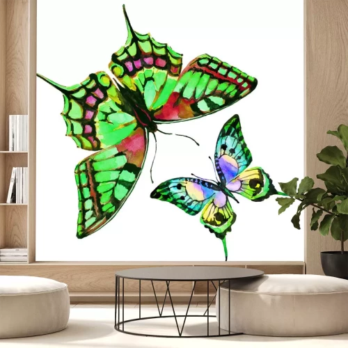 Sticker vlindersontwerp