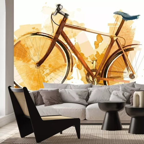 Fotobehang Wielerwedstrijd