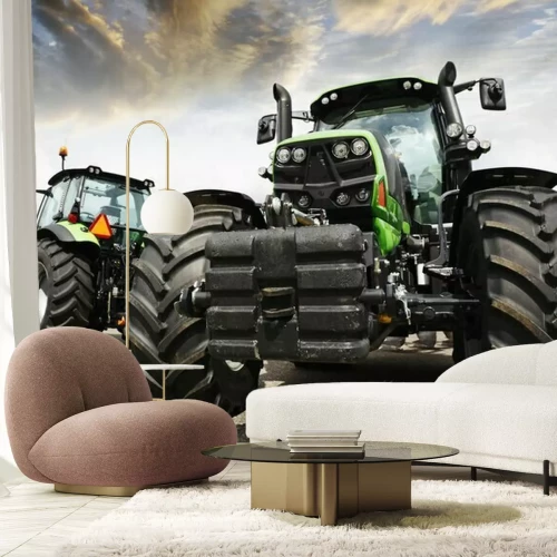 Fotobehang Reuzentractoren
