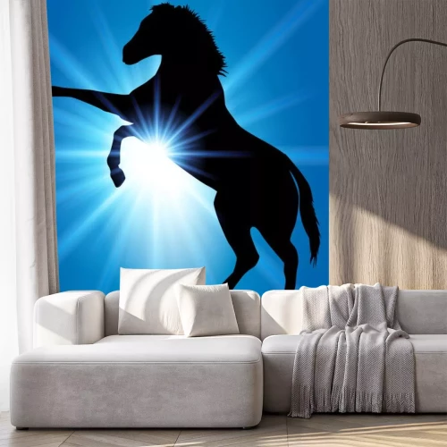 Sticker Cheval_Soleil_Rayons