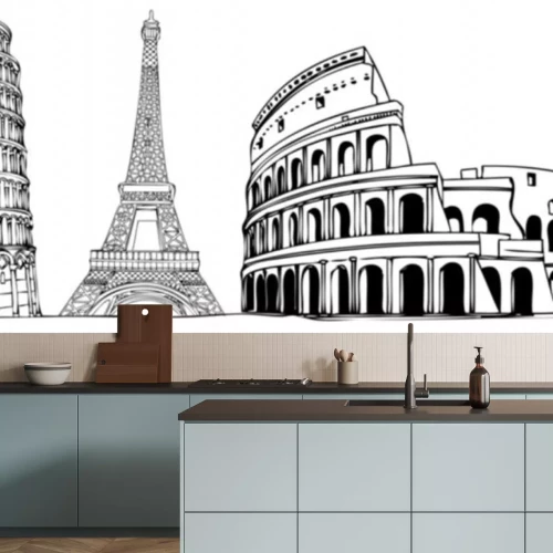 Sticker Monumenti del mondo