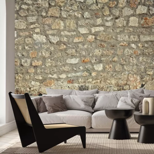 Fotobehang Stenen muur