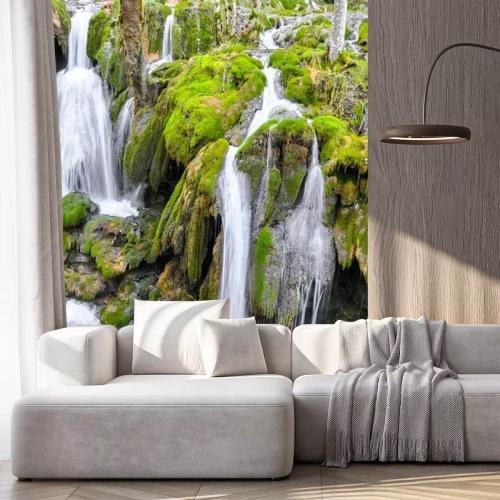 Fotobehang Spaanse waterval