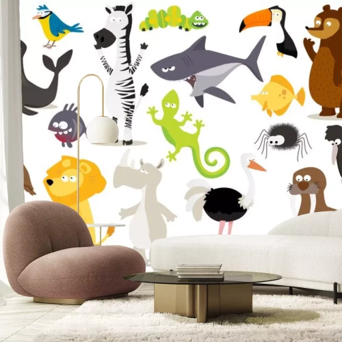 Sticker collectie d'animaux pour enfants