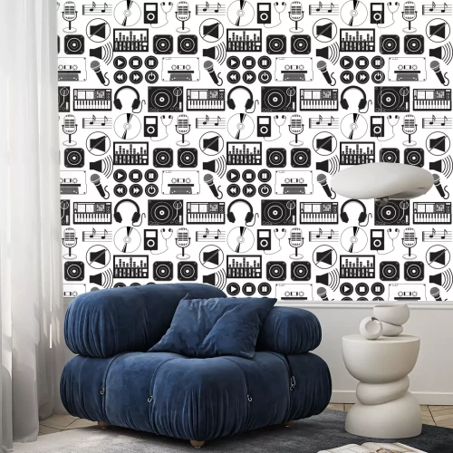 Behang Digital Music and Icons Theme