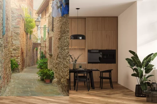 Visualisatie van het product