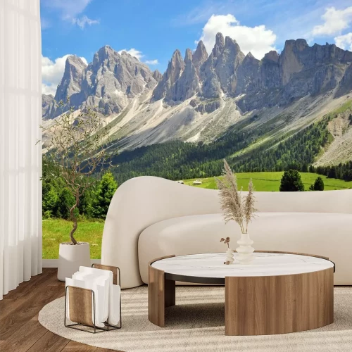 Fotobehang Alpentoppen