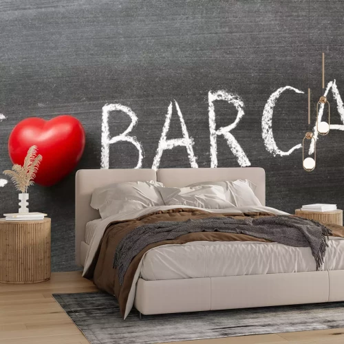 Sticker Ik hou van Barca