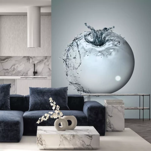 Sticker Tomaat van water